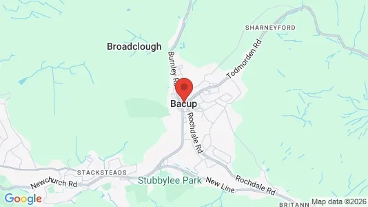 Apartments for rent in Bacup - Lancashire - Photo from Google Street View