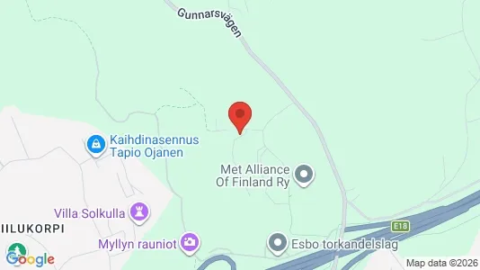 Apartments for rent i Espoo - kort over placeringen