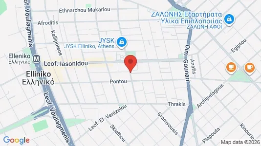 Apartments for rent i Elliniko-Argyroupoli - kort over placeringen