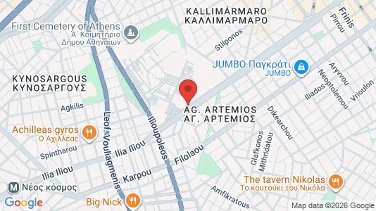 Apartments for rent in Dafni - Photo from Google Street View