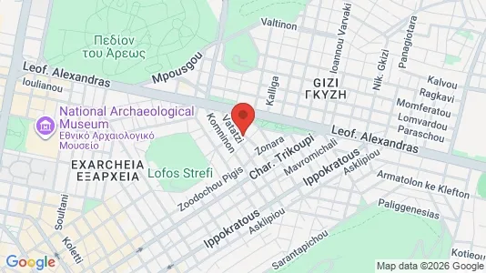 Apartments for rent i Athens Ampelokipoi - kort over placeringen