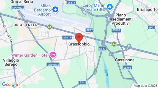 Apartments for rent in Grassobbio - Photo from Google Street View