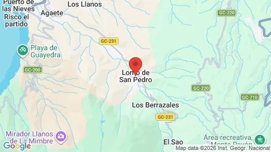 Apartments for rent i San Pedro - kort over placeringen