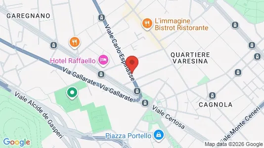 Rooms for rent in Milano Zona 8 - Fiera, Gallaratese, Quarto Oggiaro - Photo from Google Street View