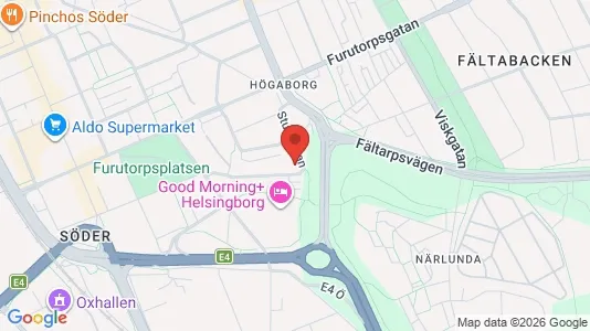 Apartments for rent in Helsingborg - Photo from Google Street View