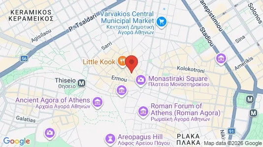 Apartments for rent in Athens Monastiraki - Photo from Google Street View