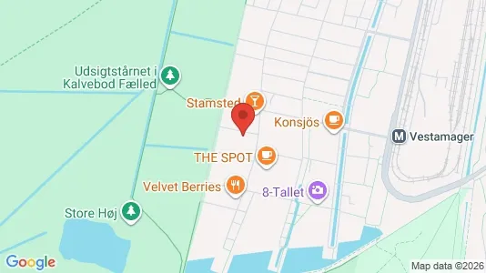 Apartments for rent i Copenhagen S - kort over placeringen