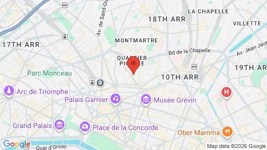 Apartments for rent in Paris 9ème arrondissement - Photo from Google Street View