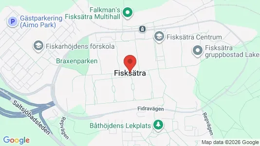 Apartments for rent i Nacka - kort over placeringen