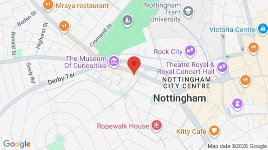 Apartments for rent in Nottingham - Nottinghamshire - Photo from Google Street View