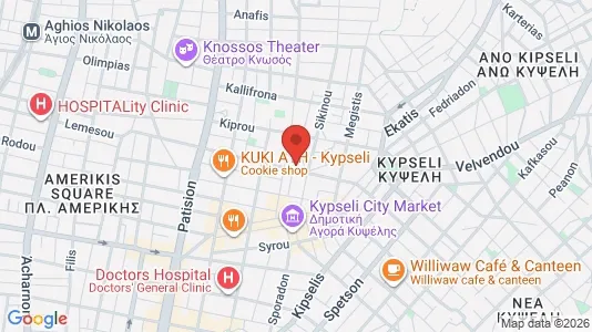 Apartments for rent in Athens Agios Nikolaos - Photo from Google Street View
