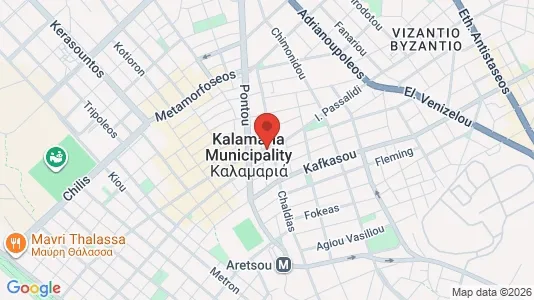 Apartments for rent in Kalamaria - Photo from Google Street View