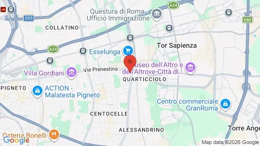 Apartments for rent in Roma Municipio V – Prenestino/Centocelle - Photo from Google Street View