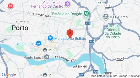 Apartments for rent i Porto Bonfim - kort over placeringen