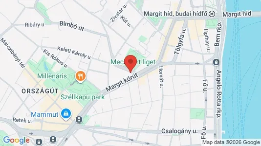 Apartments for rent i Budapest Rákosmente - kort over placeringen