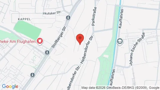 Apartments for rent i Chemnitz - kort over placeringen