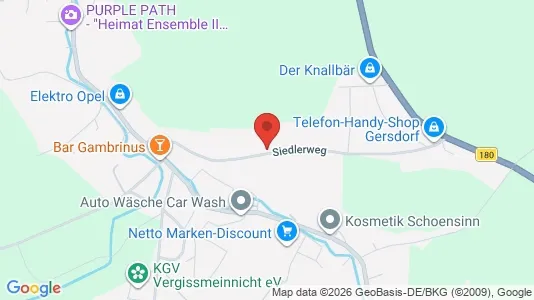 Apartments for rent i Zwickau - kort over placeringen