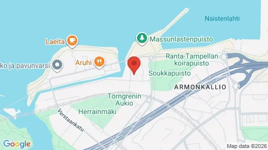 Apartments for rent i Tampere Keskinen - kort over placeringen