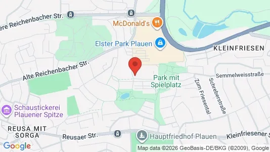 Apartments for rent i Vogtlandkreis - kort over placeringen
