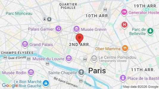 Apartments for rent in Paris 2ème arrondissement - Bourse - Photo from Google Street View