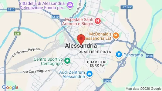 Apartments for rent in Alessandria - Photo from Google Street View
