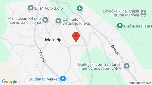 Apartments for rent in Viškovo - Photo from Google Street View