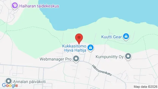 Apartments for rent i Tampere Kaakkoinen - kort over placeringen