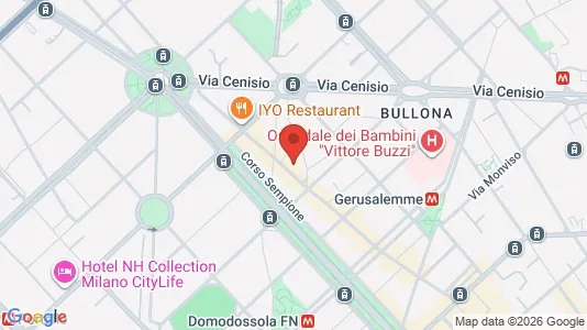 Apartments for rent i Milano Zona 1 - Centro storico - kort over placeringen