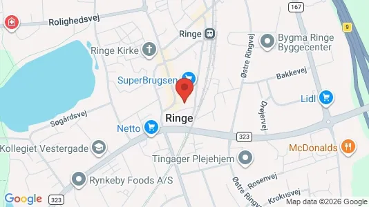 Apartments for rent in Ringe - Photo from Google Street View