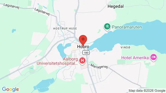 Apartments for rent i Hobro - kort over placeringen