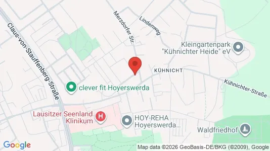 Apartments for rent i Bautzen - kort over placeringen