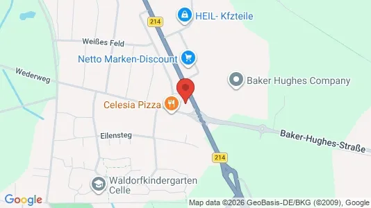 Apartments for rent i Celle - kort over placeringen