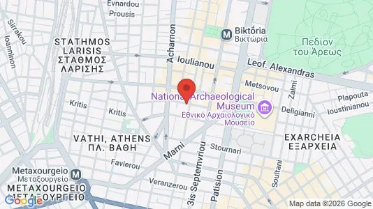 Apartments for rent i Athens Agios Nikolaos - kort over placeringen