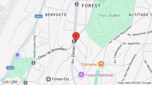 Apartments for rent in Brussels Vorst - Photo from Google Street View