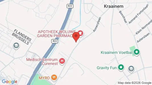 Apartments for rent i Zaventem - kort over placeringen