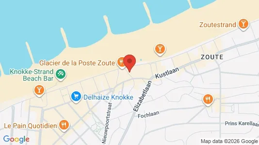 Apartments for rent i Knokke-Heist - kort over placeringen