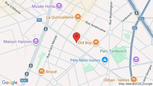 Apartments for rent in Brussels Elsene - Photo from Google Street View