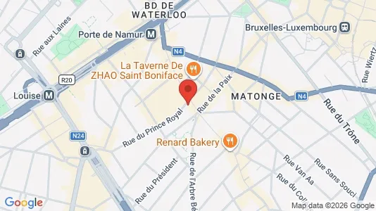 Apartments for rent in Brussels Elsene - Photo from Google Street View