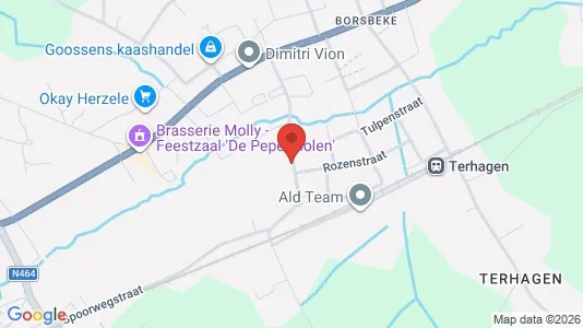 Apartments for rent in Herzele - Photo from Google Street View