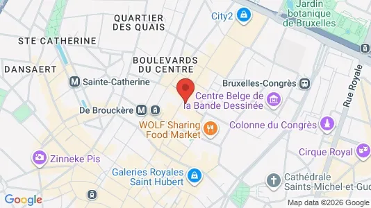 Apartments for rent in Stad Brussel - Photo from Google Street View