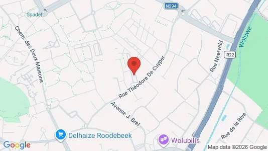 Apartments for rent in Brussels Sint-Lambrechts-Woluwe - Photo from Google Street View