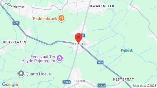 Houses for rent i Gooik - kort over placeringen