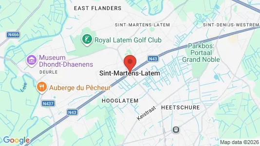 Houses for rent i Sint-Martens-Latem - kort over placeringen