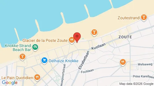 Apartments for rent i Knokke-Heist - kort over placeringen