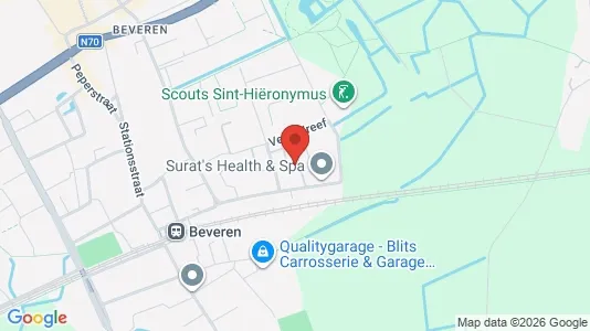 Apartments for rent i Beveren - kort over placeringen