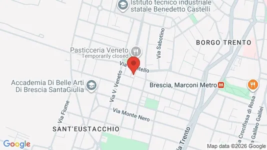 Rooms for rent i Brescia - kort over placeringen
