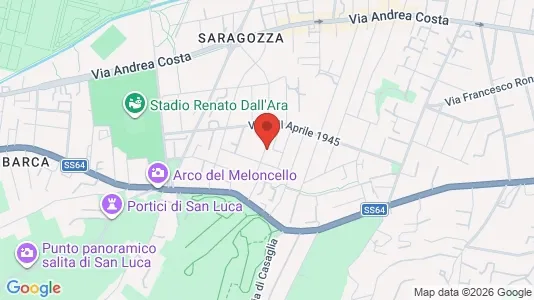 Rooms for rent in Bologna - Photo from Google Street View