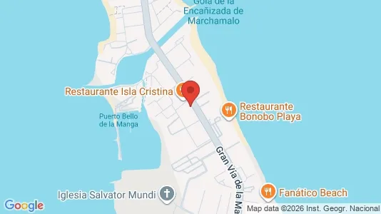 Apartments for rent i Cartagena - kort over placeringen