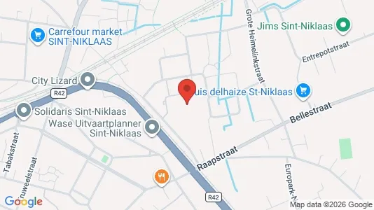 Apartments for rent i Sint-Niklaas - kort over placeringen