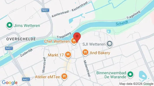 Apartments for rent i Wetteren - kort over placeringen